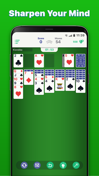 Classic Solitaire - Klondike - عکس بازی موبایلی اندروید