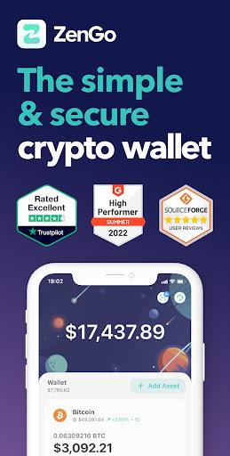Zengo: Crypto & Bitcoin Wallet - Image screenshot of android app