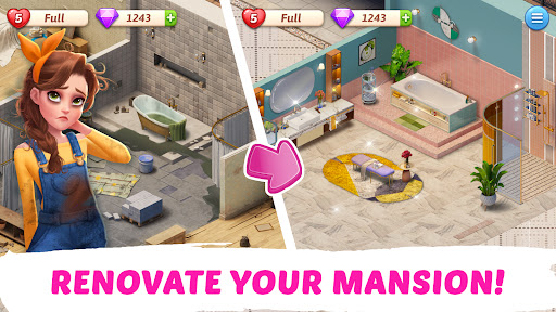 My Story - Mansion Makeover - Gameplay image of android game