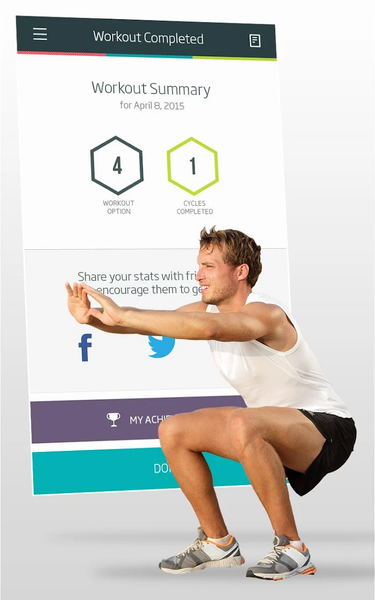 7 Minute Workout - HIIT Weight - Image screenshot of android app