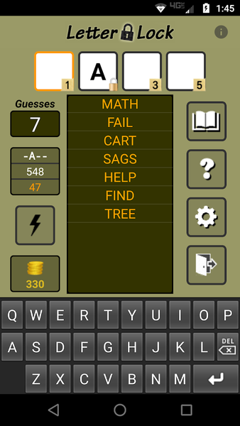 Letter Lock - عکس بازی موبایلی اندروید