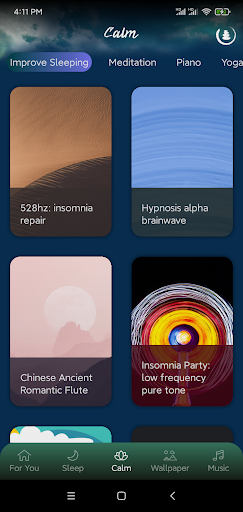 ASMR Relax Sleep Sounds - Image screenshot of android app