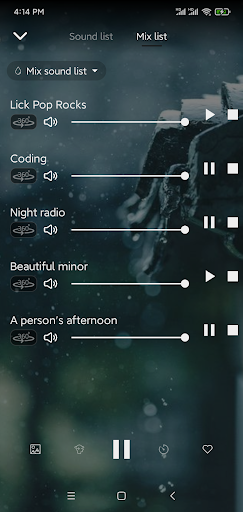 ASMR Relax Sleep Sounds - Image screenshot of android app