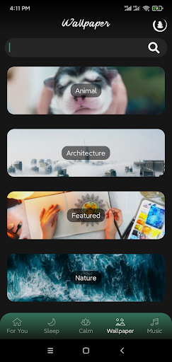 ASMR Relax Sleep Sounds - Image screenshot of android app