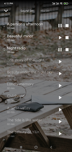ASMR Relax Sleep Sounds - Image screenshot of android app