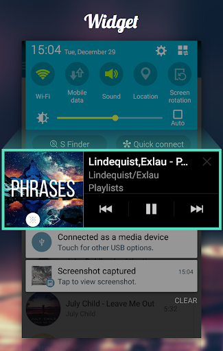 Music Player - عکس برنامه موبایلی اندروید