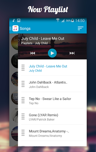 Music Player - عکس برنامه موبایلی اندروید