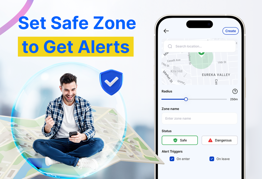 GPS Tracker - Device Finder - عکس برنامه موبایلی اندروید
