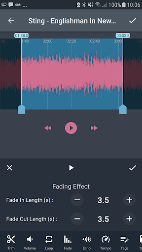 AndroSound Audio Editor - عکس برنامه موبایلی اندروید