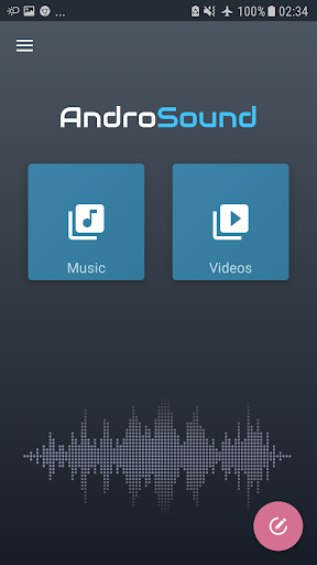 AndroSound Audio Editor - Image screenshot of android app