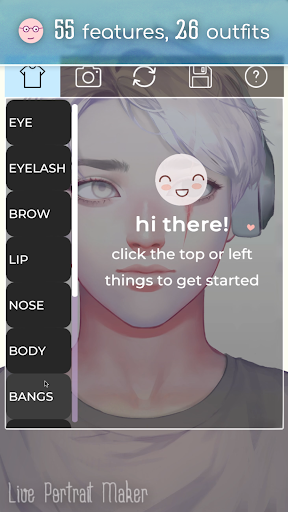 Live Portrait Maker: Guys - Gameplay image of android game