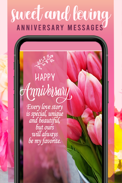 Happy Anniversary Wishes Cards - Image screenshot of android app