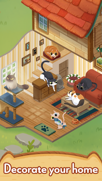 Cozy Cats - Gameplay image of android game