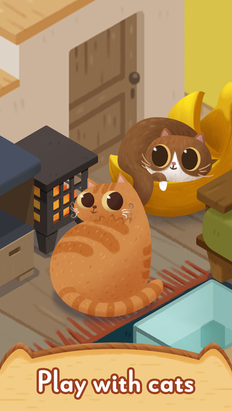 Cozy Cats - Gameplay image of android game
