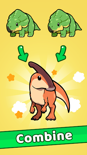 Merge Dinosaurs - Gameplay image of android game