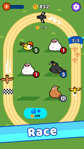 Idle Birds - Gameplay image of android game
