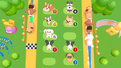 Merge Dogs 3D - Gameplay image of android game