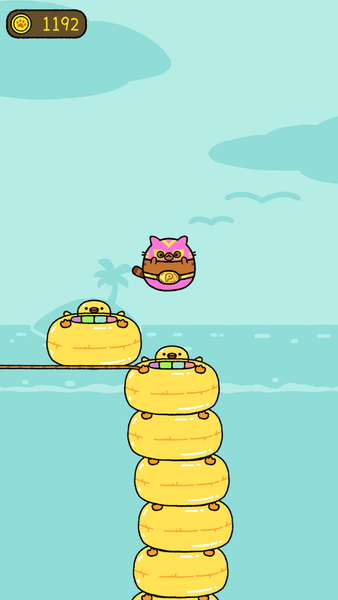 Puni Cat - Gameplay image of android game