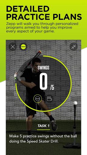 Zepp Baseball - Softball - عکس برنامه موبایلی اندروید