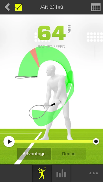 Zepp Tennis Classic - Image screenshot of android app