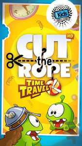 Mega Cut The Rope Time Travel Jigsaw Puzzle with 10 Foil Stickers 200 Pcs  New!