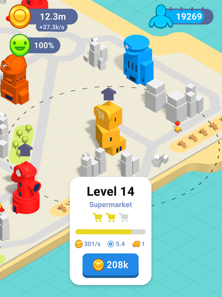 Cozy City - Gameplay image of android game