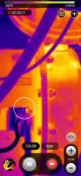Thermography Infrared Cam - عکس برنامه موبایلی اندروید