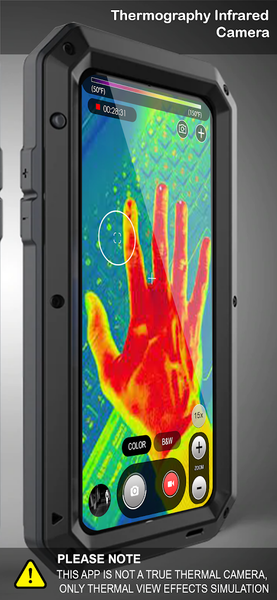 Thermography Infrared Cam - عکس برنامه موبایلی اندروید