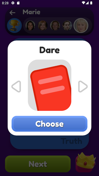 Truth or Dare AI: Party Game - Gameplay image of android game
