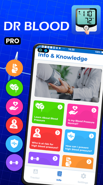 Dr. Blood Pressure: BP Tracker - عکس برنامه موبایلی اندروید