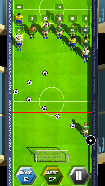 Soccer Pitch Football Breaker - عکس بازی موبایلی اندروید