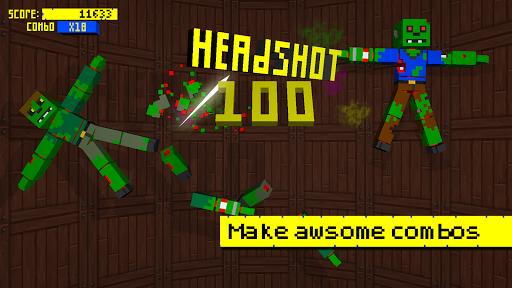 Zombie Slicer Ninja Craft - عکس بازی موبایلی اندروید