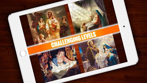 Lord Jesus Jigsaw Master Art P - Gameplay image of android game