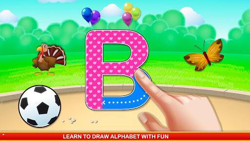 Tracing And Learning Alphabets - Gameplay image of android game