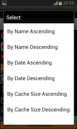 App Cache Cleaner - عکس برنامه موبایلی اندروید