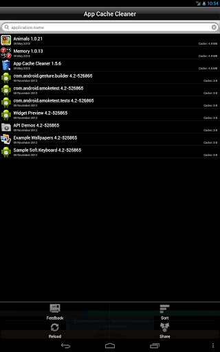 App Cache Cleaner - عکس برنامه موبایلی اندروید