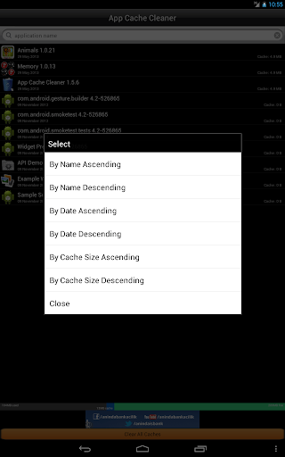 App Cache Cleaner - عکس برنامه موبایلی اندروید