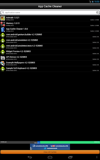 App Cache  Cleaner - Image screenshot of android app