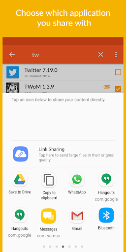 App Sharer+ - Image screenshot of android app