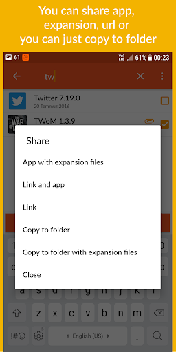 App Sharer+ - Image screenshot of android app