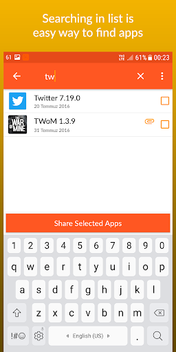 App Sharer+ - Image screenshot of android app