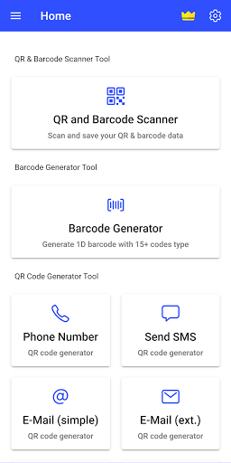 QR & Barcode Scan & Generator - عکس برنامه موبایلی اندروید