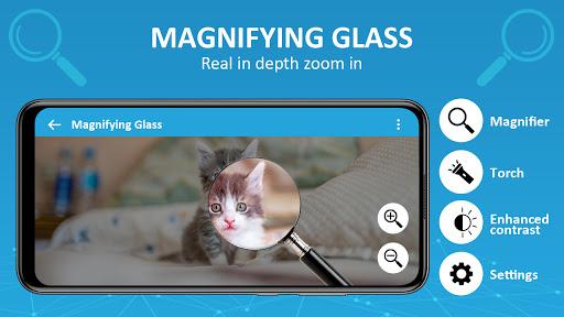 Magnifier / Magnifying Glass - Image screenshot of android app