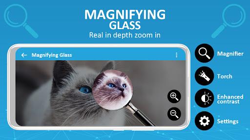 Magnifier / Magnifying Glass - Image screenshot of android app