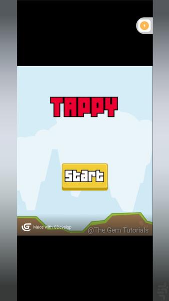 Tappy Plane (flappy bird Irani) - Gameplay image of android game