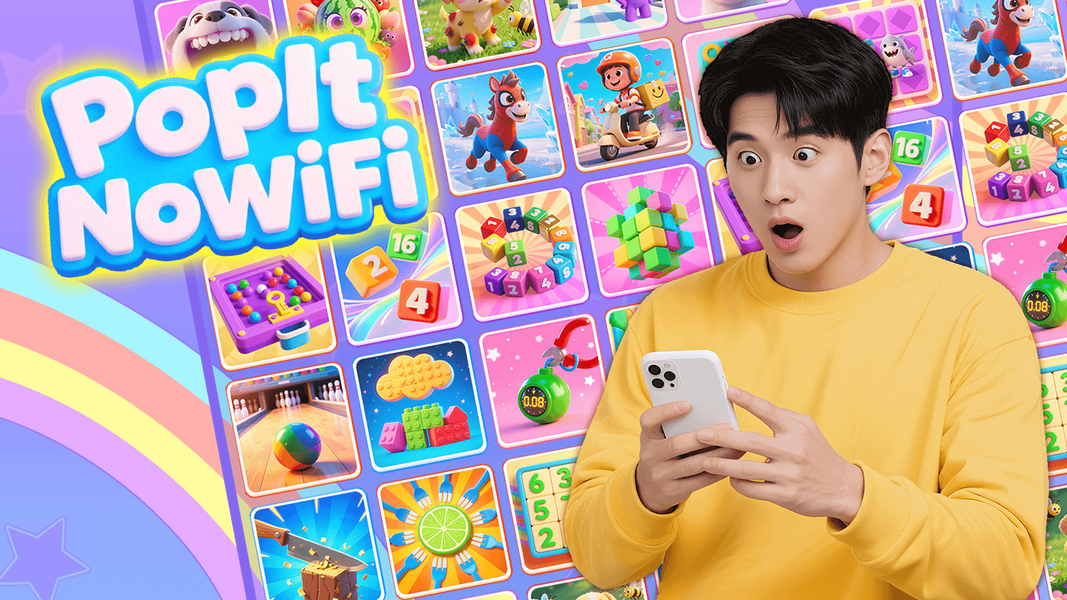 Antistress Pop It Mini Games - عکس بازی موبایلی اندروید