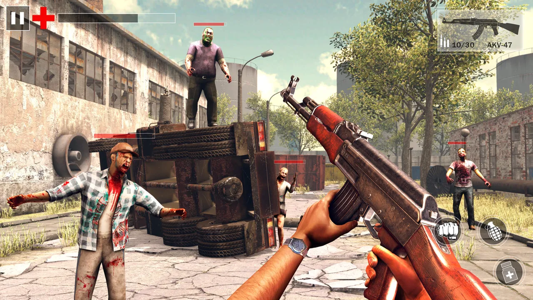 Zombie Fire: Gun Shooting Game - عکس بازی موبایلی اندروید