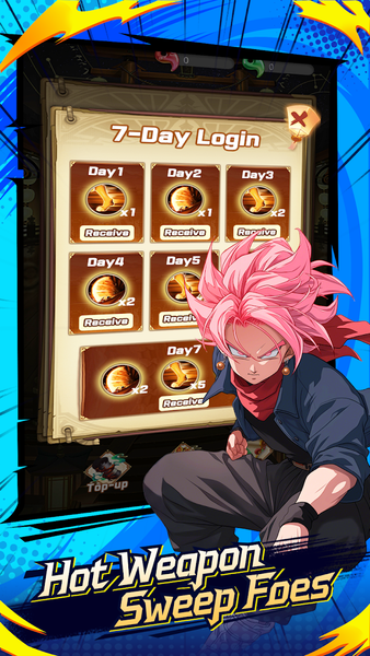 Z Fighters Rampage - Gameplay image of android game
