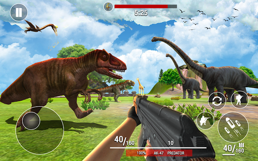 Dinosaur Hunter 3D Game - Gameplay image of android game