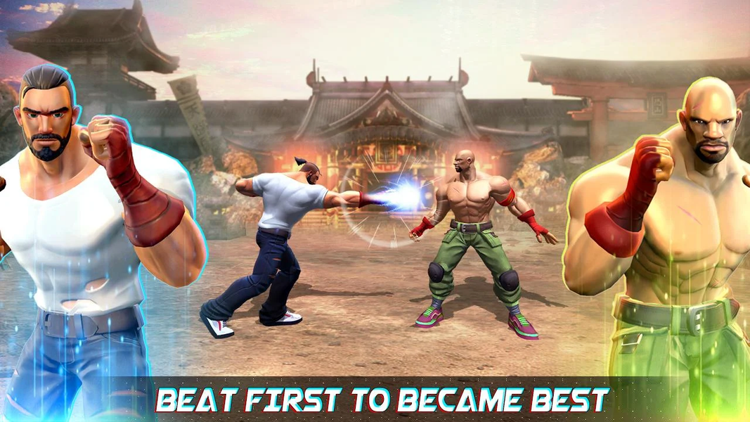 Karate King : Fighting Games - Gameplay image of android game